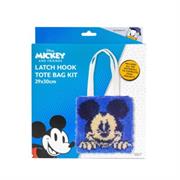 Disney Latch Hook Tote Bag Kit 30 x 30cm - Mickey