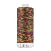 SEW EASY COLLECTION - Fine Quilting Thread 100% Cotton - variegated  50/3 1100m col 4262