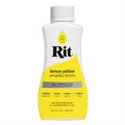 Rit Fabric Liquid Dye All Purpose 8oz (236ml) - Lemon Yellow
