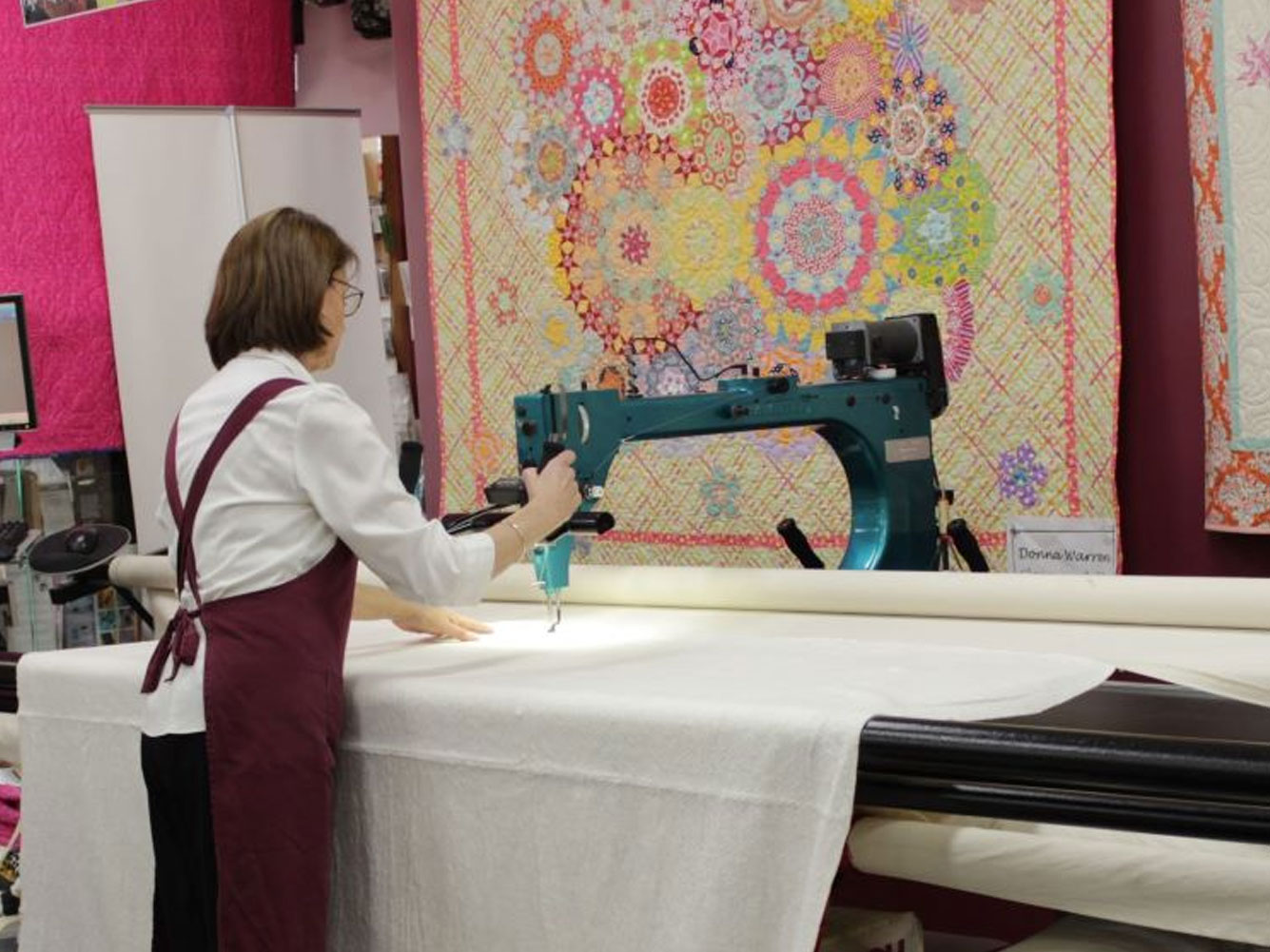 Long Arm Quilting Image Hobbysew