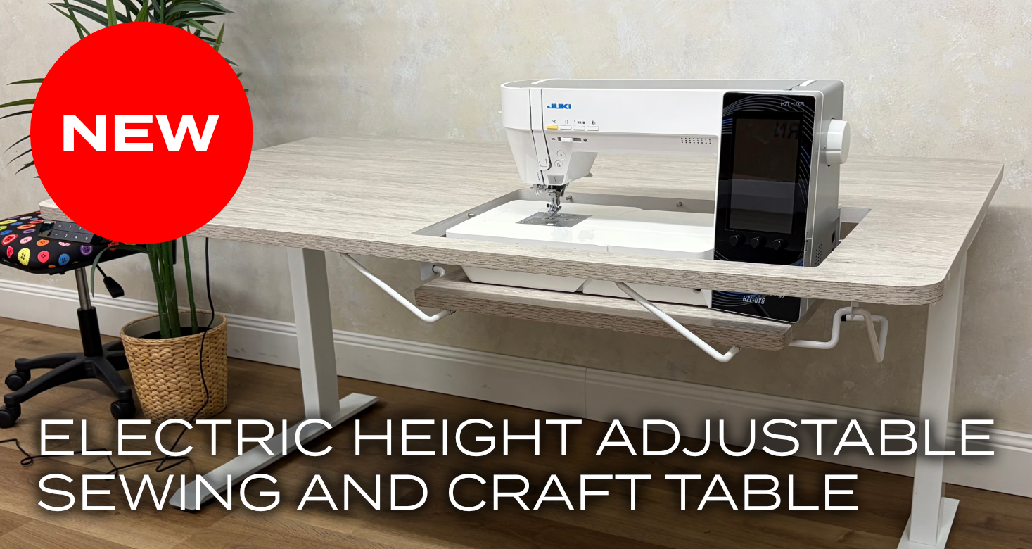 Electric Height Adjustable Table Hobbysew December Homepage Icon